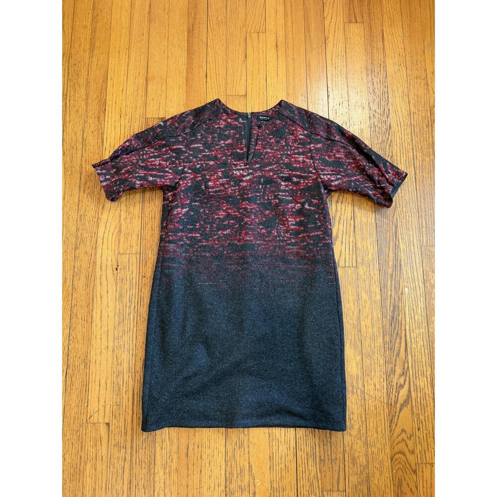Worth New York WOMENS half sleeve V neck Dress sz 4